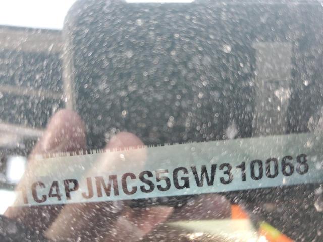 2016 JEEP CHEROKEE L 1C4PJMCS5GW310068