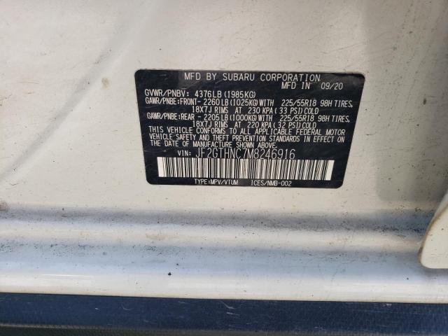 2021 SUBARU CROSSTREK LIMITED JF2GTHNC7M8246916