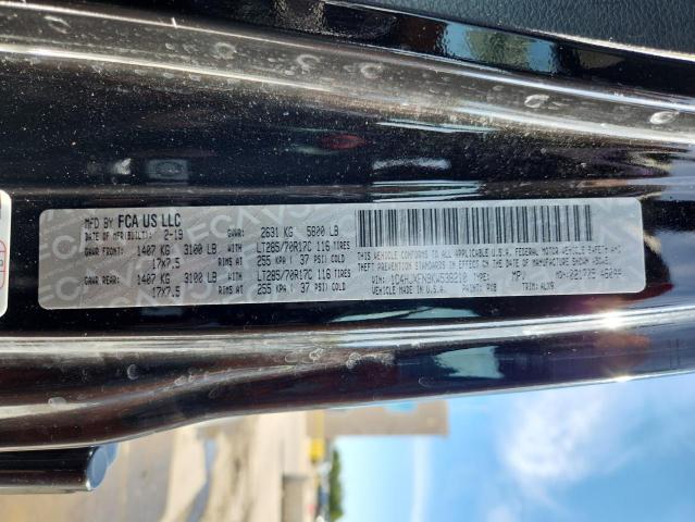 2019 JEEP WRANGLER U - 1C4HJXFN9KW538210