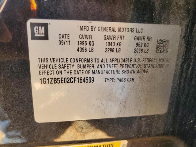 2012 CHEVROLET MALIBU LS #3316565486