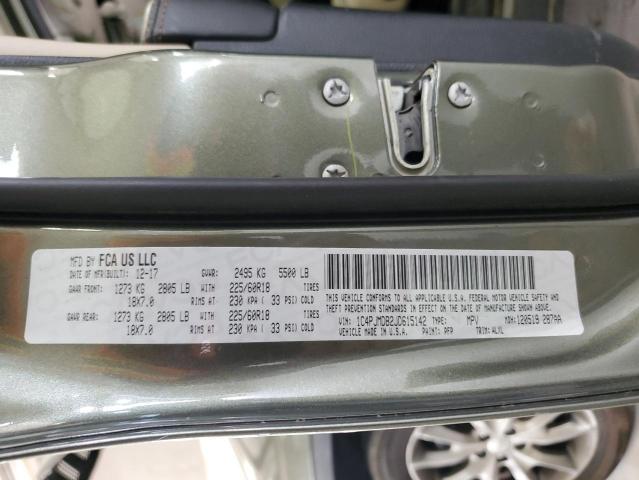 2018 JEEP CHEROKEE L 1C4PJMDB2JD615142