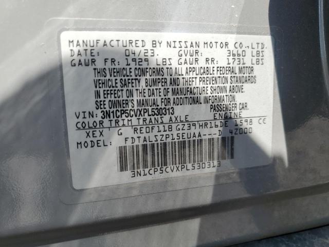 2023 NISSAN KICKS SV 3N1CP5CVXPL530313