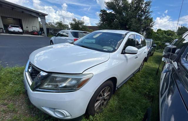 NISSAN PATHFINDER 2014 white 4dr spor gas 5N1AR2MN4EC638359 photo #3