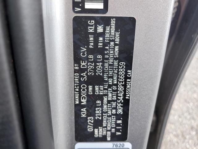 2023 KIA FORTE GT LINE - 3KPF54AD8PE668859