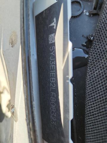 2020 TESLA MODEL 3 5YJ3E1EB2LF808323