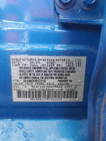 2024 NISSAN SENTRA SV - 3N1AB8CV7RY332155