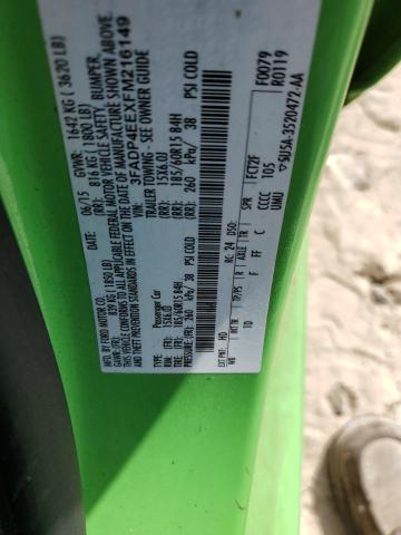 2015 FORD FIESTA SE 3FADP4EEXFM216149