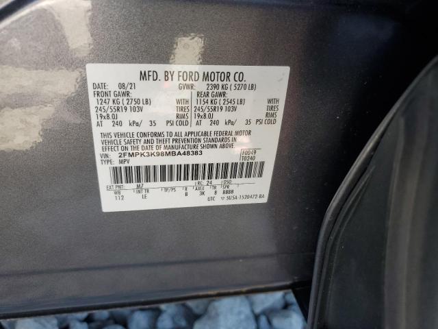 2021 FORD EDGE TITAN 2FMPK3K98MBA48383