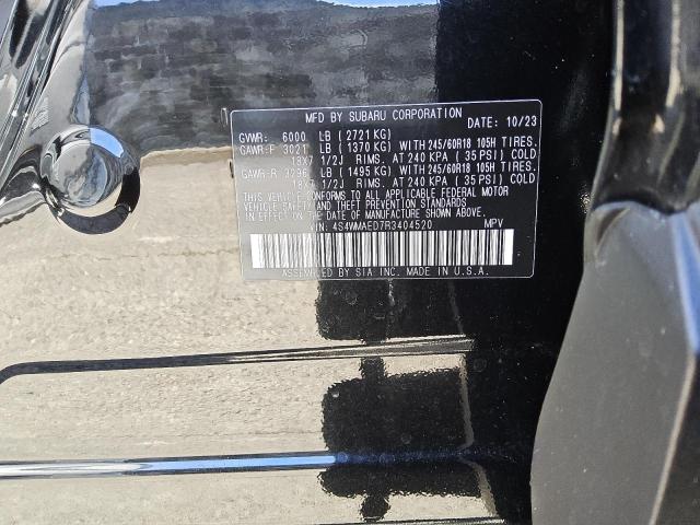 2024 SUBARU ASCENT PREMIUM 4S4WMAED7R3404520