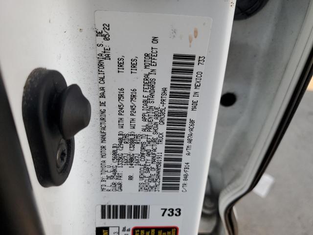 2022 TOYOTA TACOMA DOUBLE CAB - 3TMCZ5AN4NM501911