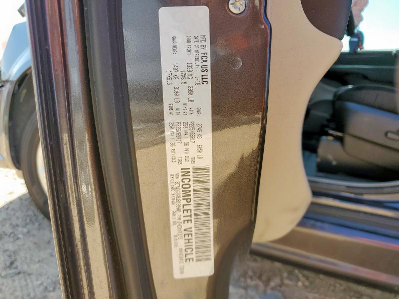 2018 DODGE GRAND CARA 2C7WDGBG8JR190481