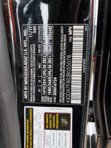 2018 MERCEDES-BENZ GLE 63 AMG 4JGDA7FB0JB055078