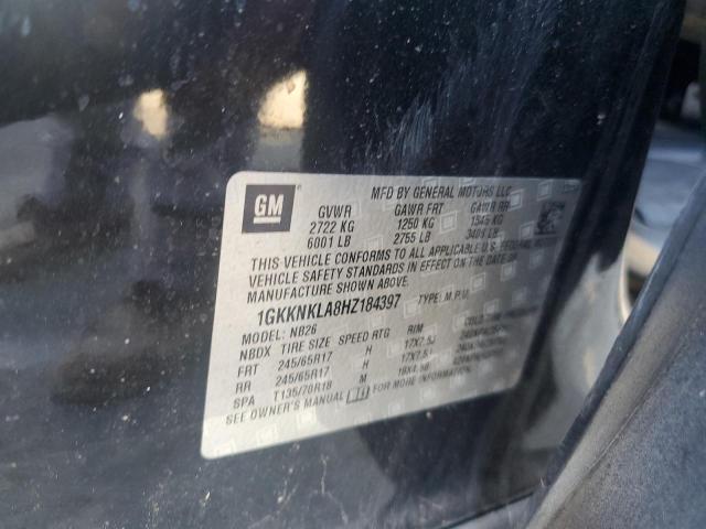 2017 GMC ACADIA SLE 1GKKNKLA8HZ184397