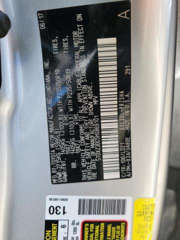 2017 TOYOTA SIENNA SE 5TDXZ3DC5HS869101