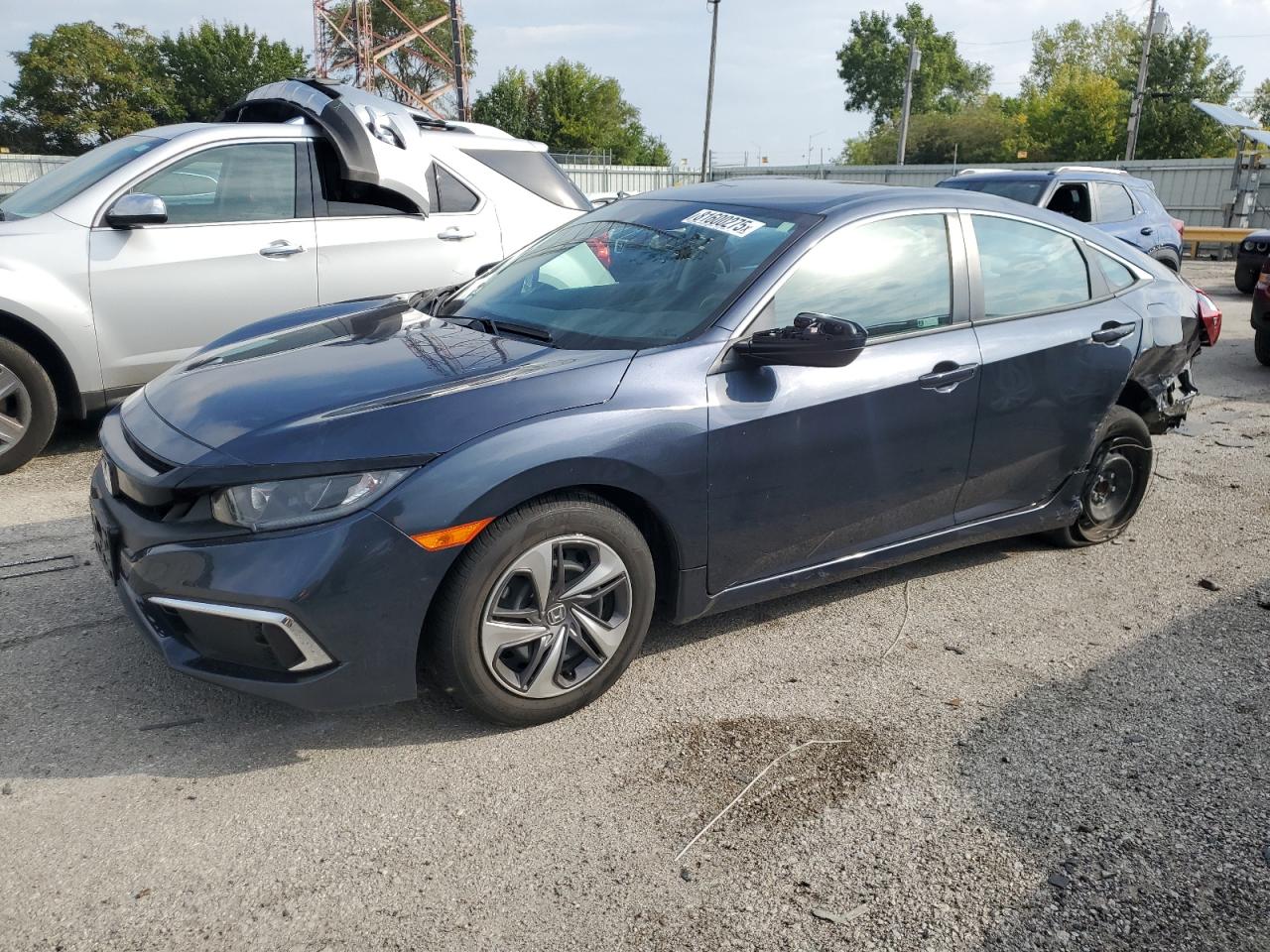 Lot #3268363242 2021 HONDA CIVIC LX