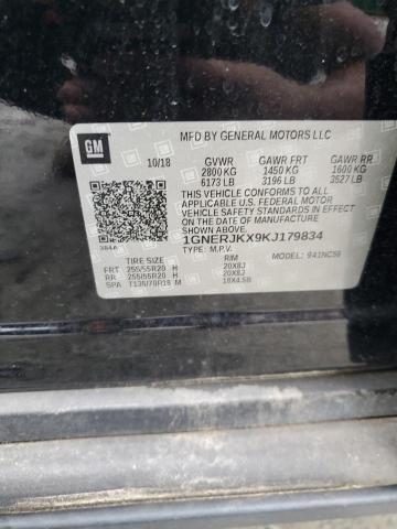 2019 CHEVROLET TRAVERSE R 1GNERJKX9KJ179834