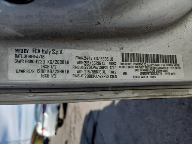 2016 RAM PROMASTER - ZFBERFBT1G6C61270
