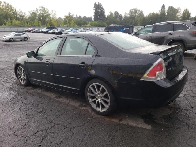FORD FUSION SEL 2009 black sedan 4d gas 3FAHP081X9R201631 photo #3