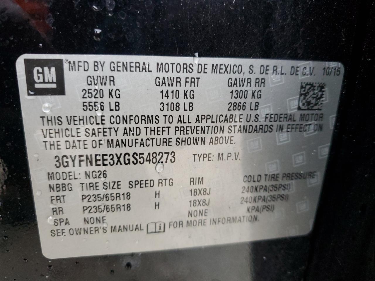 CADILLAC SRX LUXURY COLLECTION