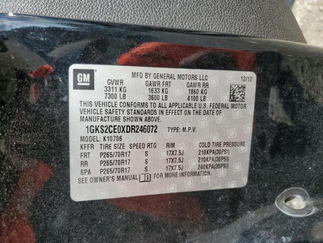 2013 GMC YUKON SLT - 1GKS2CE0XDR246072