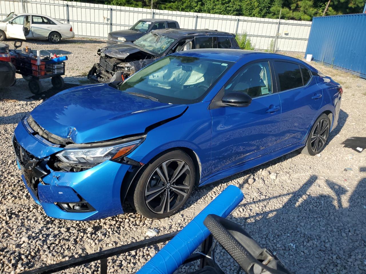 Lot #3262932882 2020 NISSAN SENTRA SR