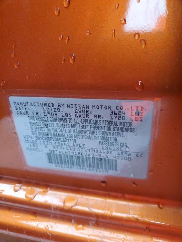 2021 NISSAN VERSA SR 3N1CN8FV3ML821119