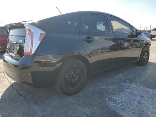 TOYOTA PRIUS 2013 black hatchbac hybrid engine JTDKN3DU4D0338676 photo #4
