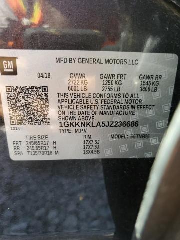 2018 GMC ACADIA SLE - 1GKKNKLA5JZ236686