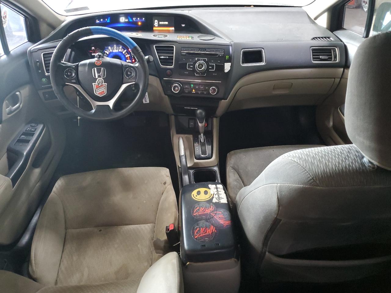 Lot #3316813424 2014 HONDA CIVIC LX