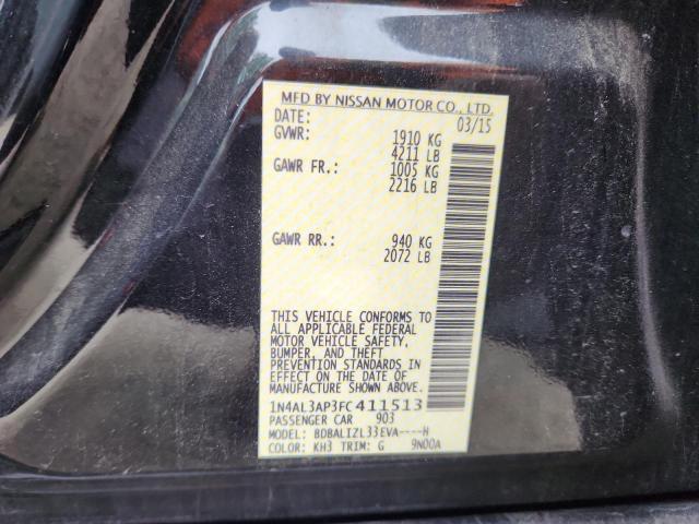 2015 NISSAN ALTIMA 2.5 - 1N4AL3AP3FC411513