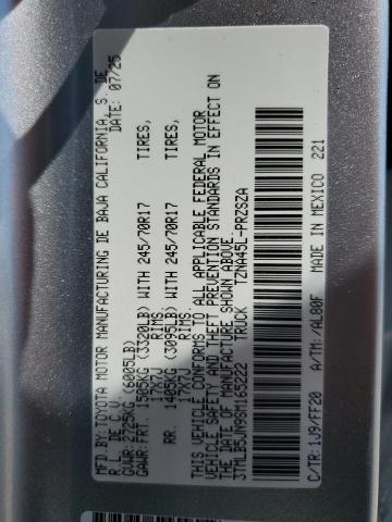 2025 TOYOTA TACOMA DOU 3TMLB5JN9SM165222