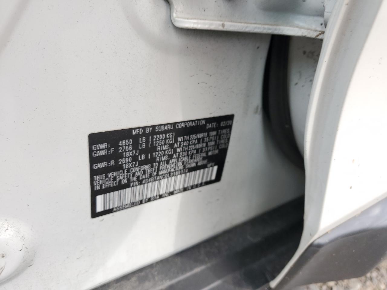 SUBARU OUTBACK LIMITED