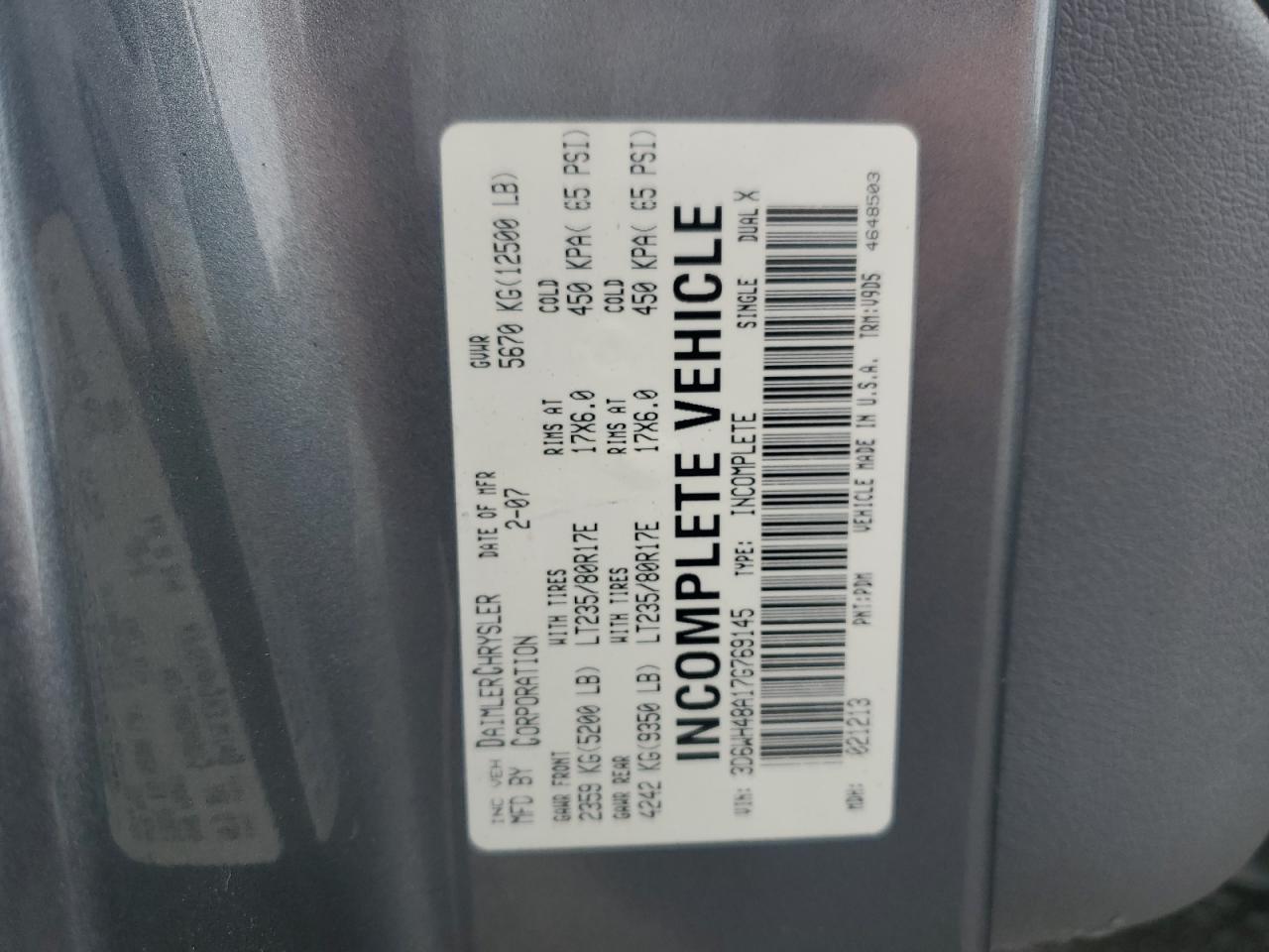 Lot #3305527065 2007 DODGE RAM 3500 S