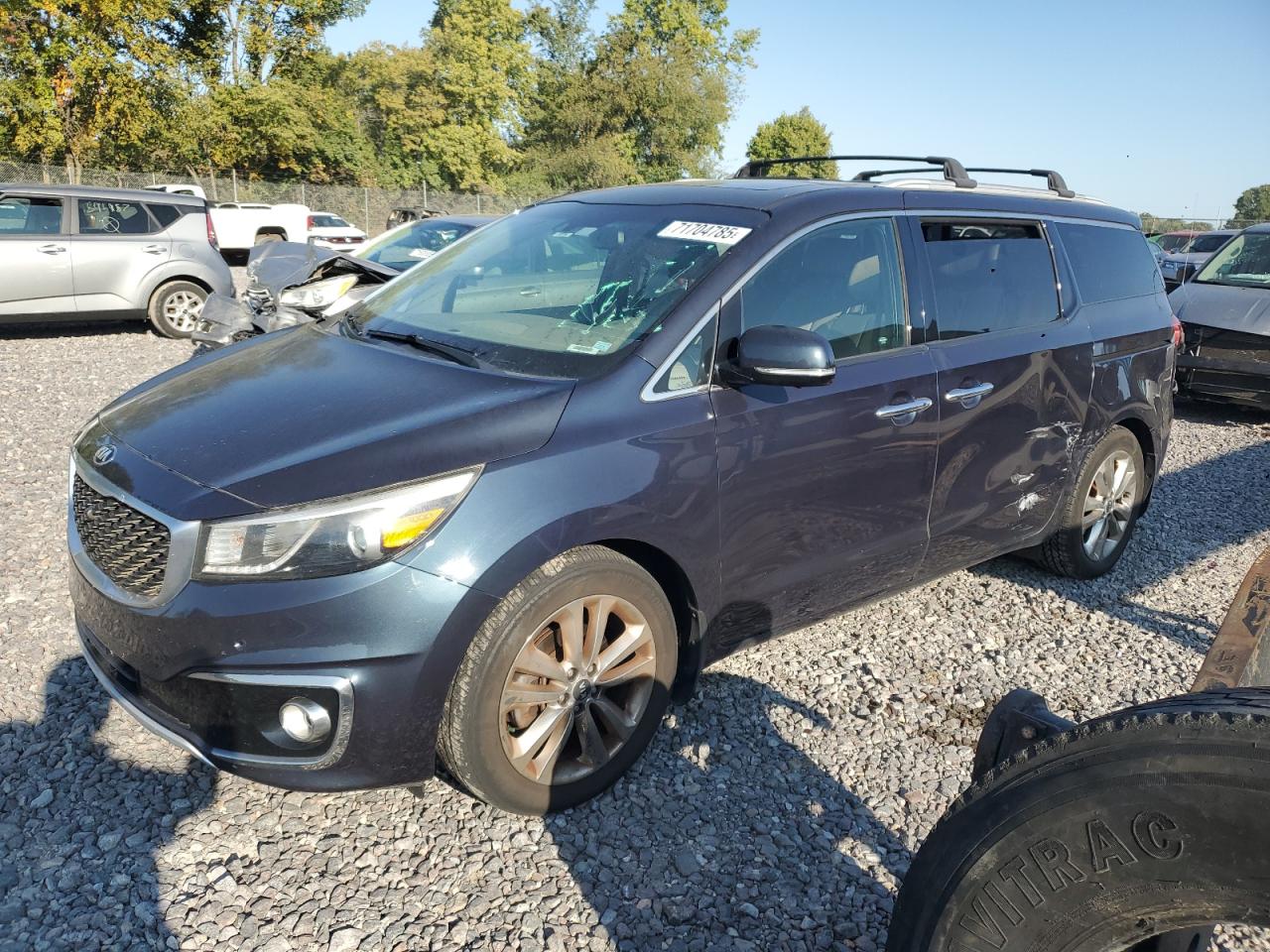 Lot #3256420378 2015 KIA SEDONA SXL