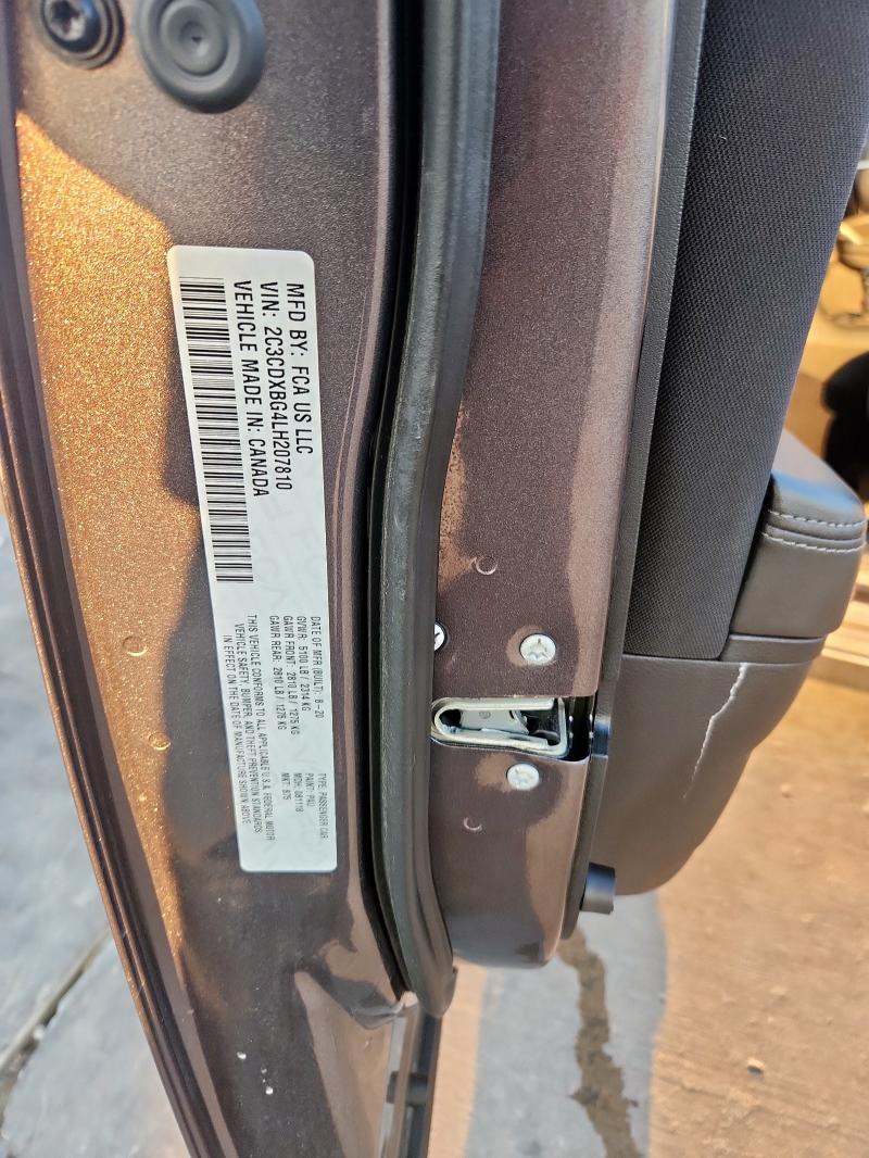 2020 DODGE CHARGER SXT - 2C3CDXBG4LH207810