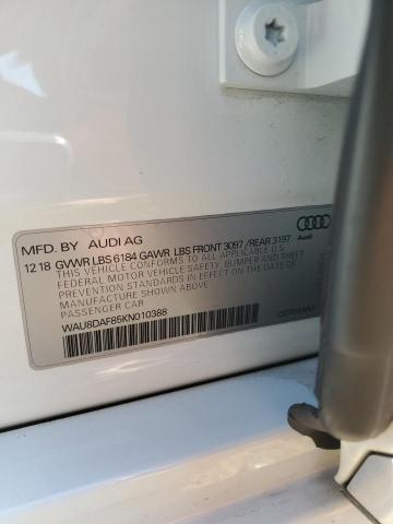 2019 AUDI A8 L - WAU8DAF85KN010388