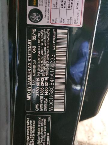 2015 MERCEDES-BENZ S 550 - WDDUG8CB4FA166233