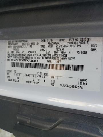 2015 FORD TRANSIT T- #3240105552