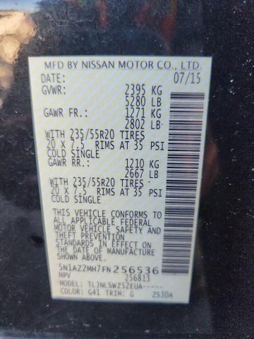 2015 NISSAN MURANO S - 5N1AZ2MH7FN256536