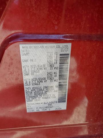 2018 NISSAN PATHFINDER - 5N1DR2MM4JC622029