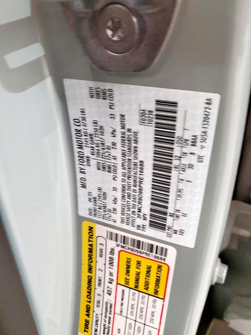 2023 FORD BRONCO SPO #3318025376