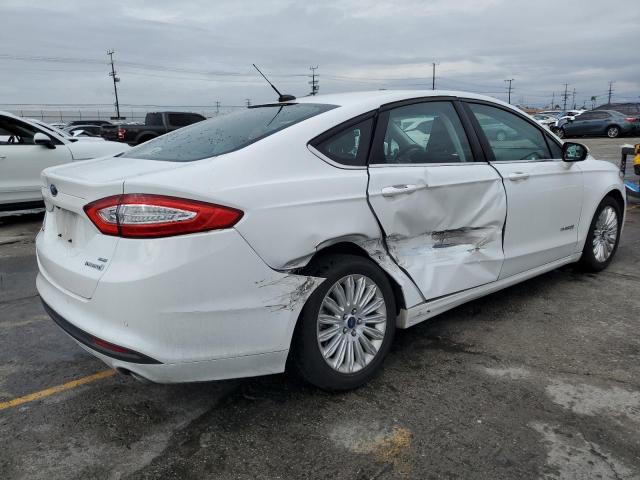 FORD FUSION SE HYBRID 2015 white  hybrid engine 3FA6P0LU8FR160937 photo #4