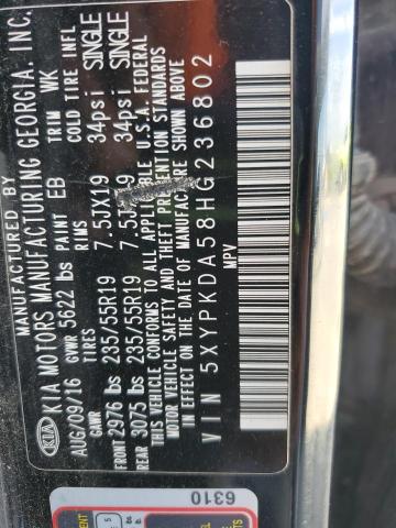 2017 KIA SORENTO SX #3258958018