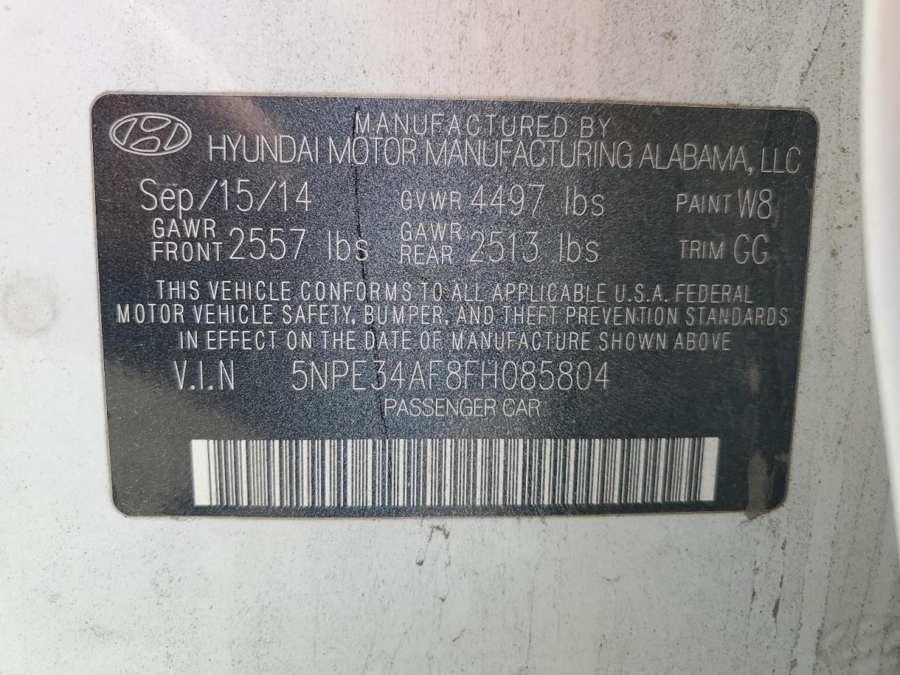 HYUNDAI SONATA SPORT