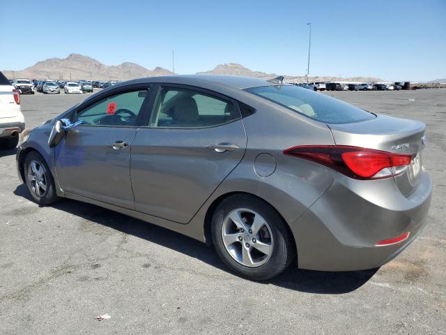 HYUNDAI ELANTRA SE 2014 tan sedan 4d gas 5NPDH4AE2EH459178 photo #3