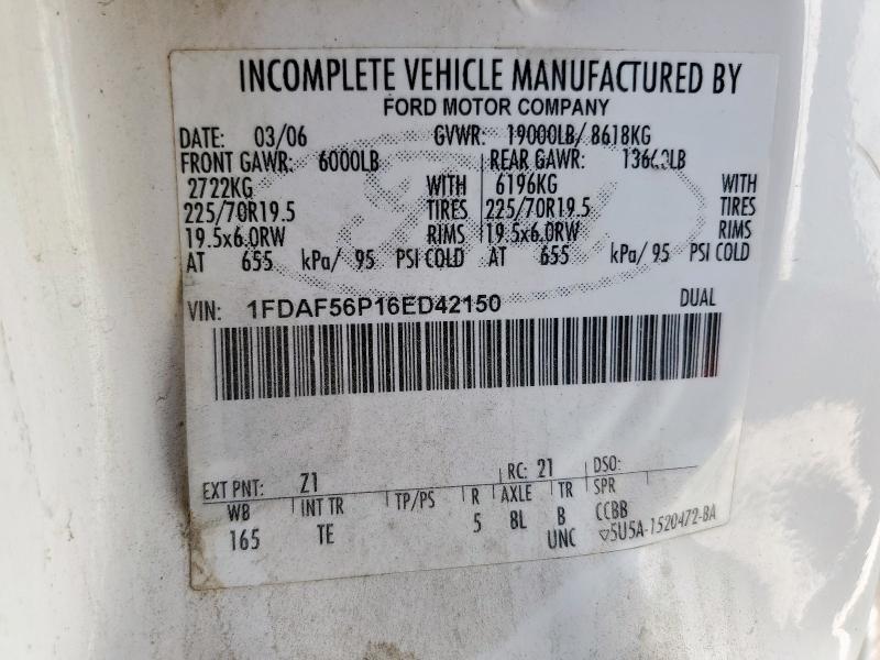 2006 FORD F550 SUPER #3316773398