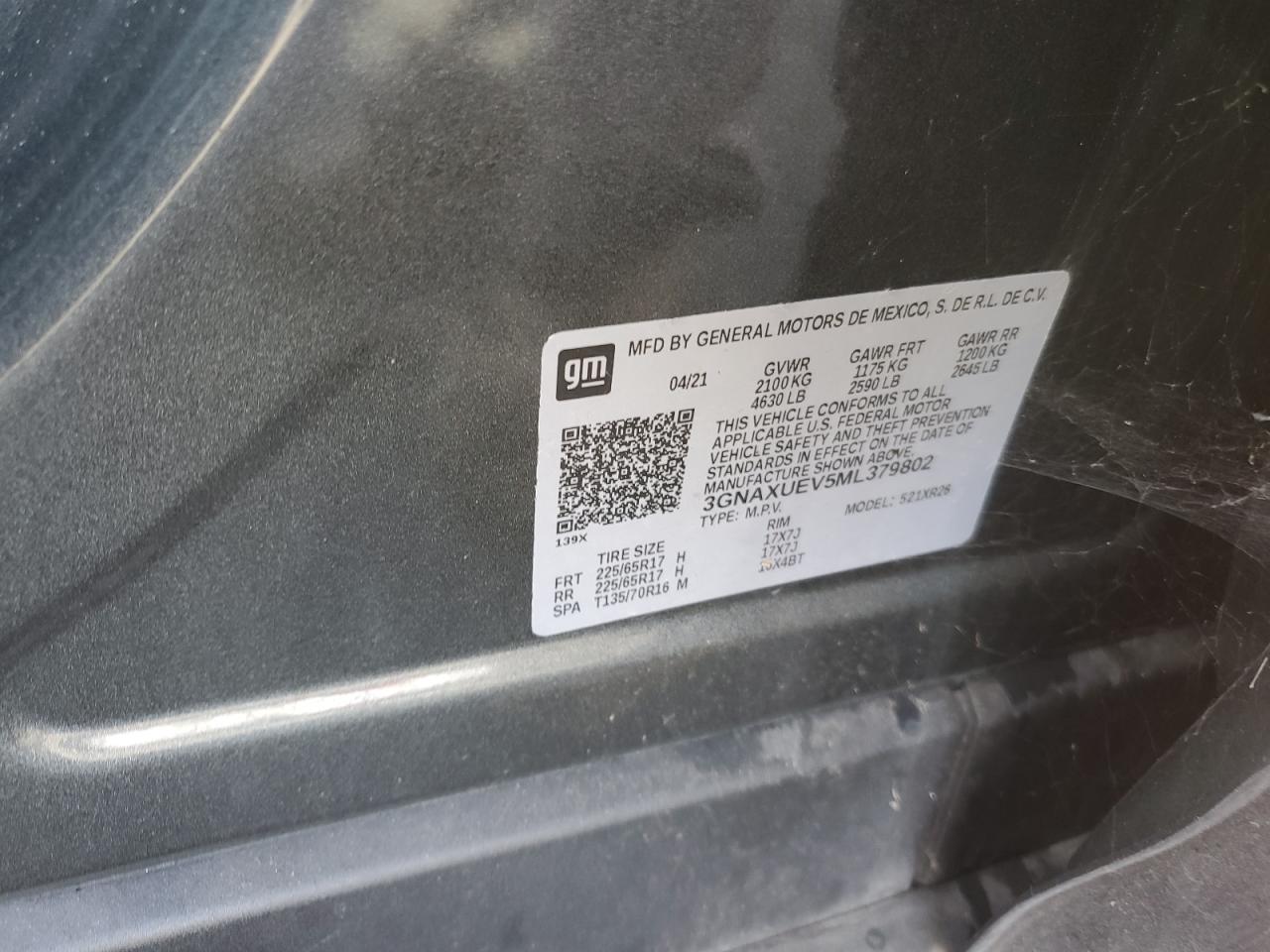 CHEVROLET EQUINOX LT