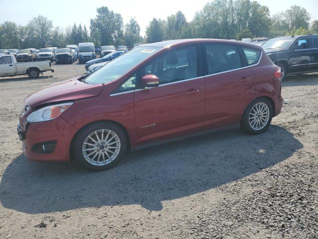 FORD C-MAX SEL 2013 red  hybrid engine 1FADP5BU1DL537187 photo #1