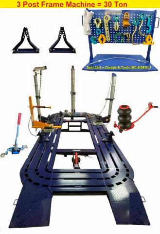 Global Auto Auctions: 2025 OTHR 3 POST FRAME MACHINE