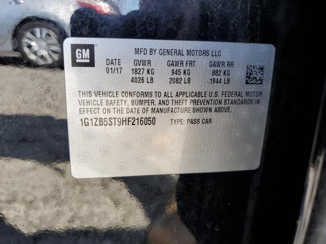 2017 CHEVROLET MALIBU LS 1G1ZB5ST9HF216050